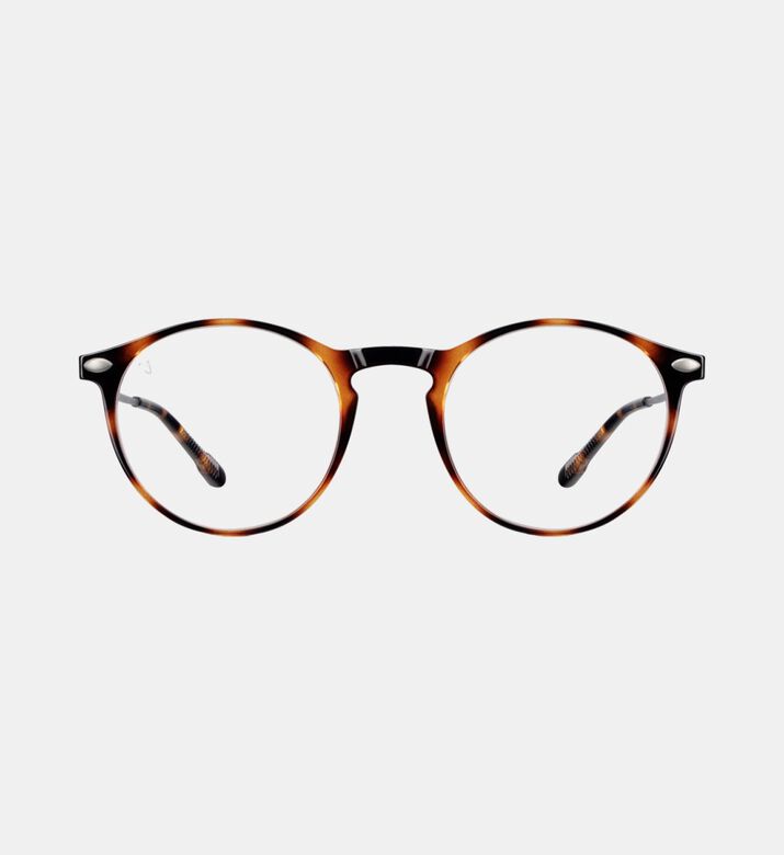 Blue Light Cruz 2-tones Round Glasses