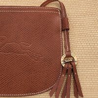 Leather Spacious Shoulder Bag