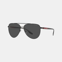 Double-bridge Pilot Frame Sunglasses 61