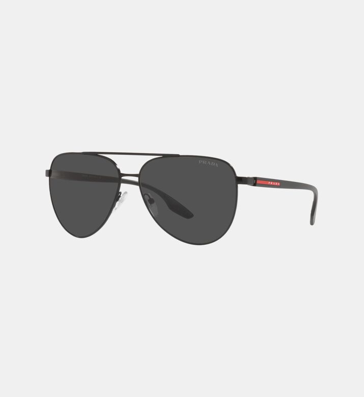 Double-bridge Pilot Frame Sunglasses 61