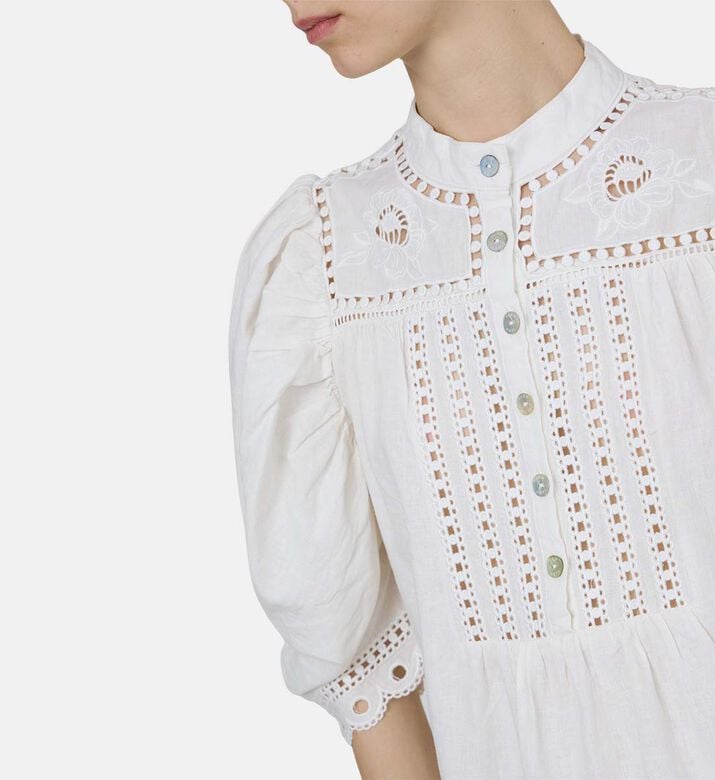 Romantic Richelieu Embroidery Blouse Romantic Richelieu Embroidery Blouse