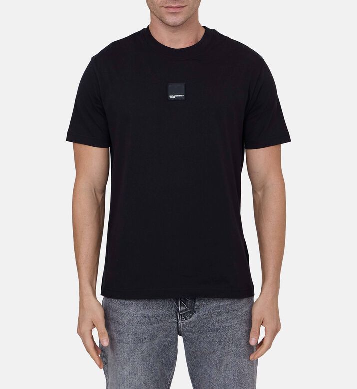 Back Graphic-print Crewneck T-shirt