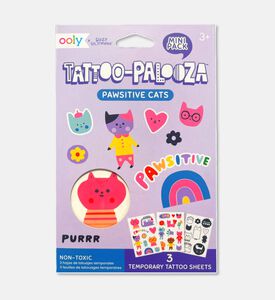 Ooly Tat Palooza Suzy Paws Cats 3sh, Packshot View