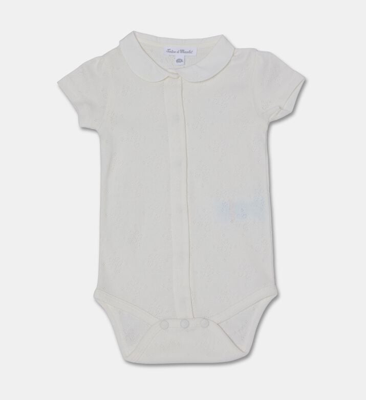 Tartine et Chocolat Peter-pan Collar Baby Bodysuit, Packshot View