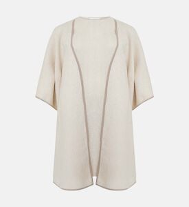 Godalia Long-sleeve Flared Kaftan, Beige, Packshot View