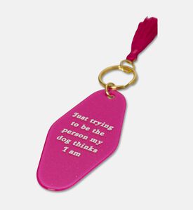 StickyBestie Charm Quote Keychain, Packshot View