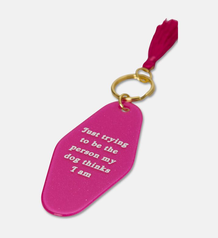 StickyBestie Charm Quote Keychain, Packshot View