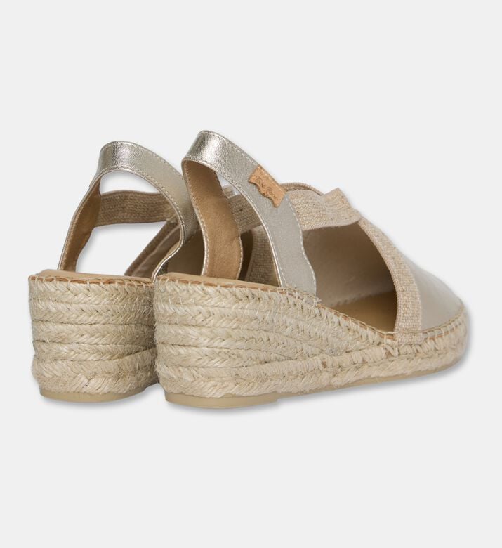 Toni Pons Shoes Esp Tundra Leather, Light-gold, Eu-41, Packshot View