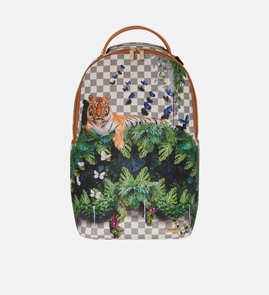 Tiger Habitat-print Backpack