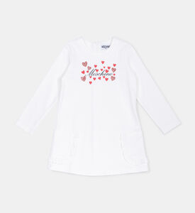 Little Hearts Logo Milano Rib Dress Little Hearts Logo Milano Rib Dress