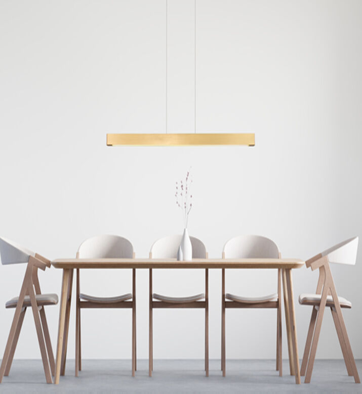 Masterlight Atina Golden-finish Ceiling Lamp, Gold, Packshot View