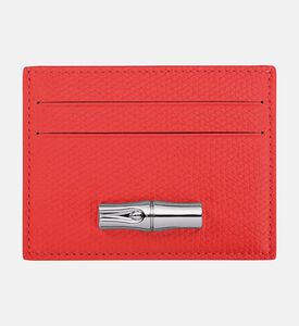 Longchamp Cardholder Roseau, Orange-red, Packshot View