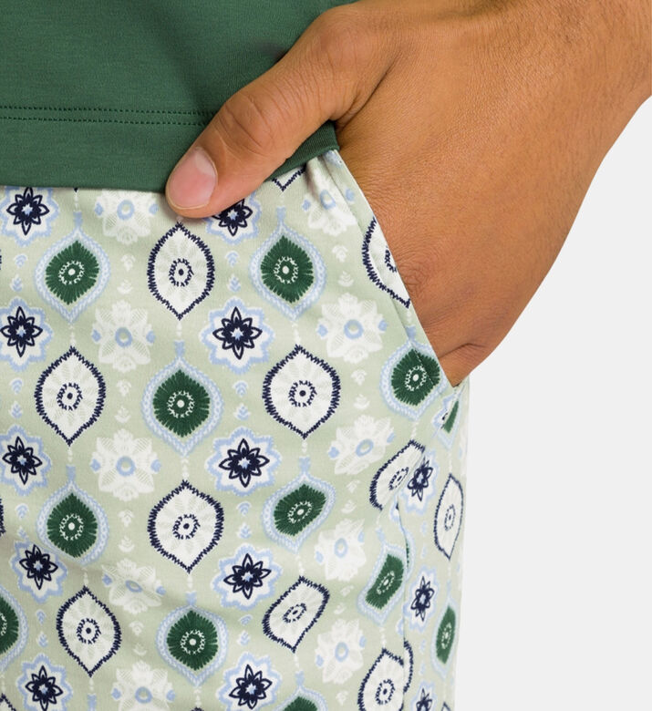 Night Day Printed Short Pajama Set