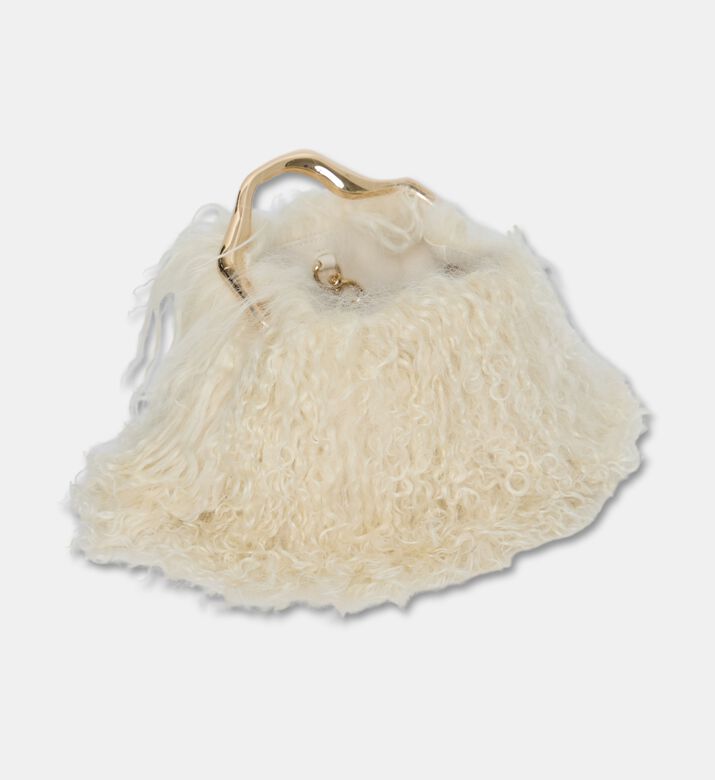 Cult Gaia Solene Fur Top Handle Bag, Packshot View