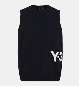 Cotton Logo Sleeveless Vest