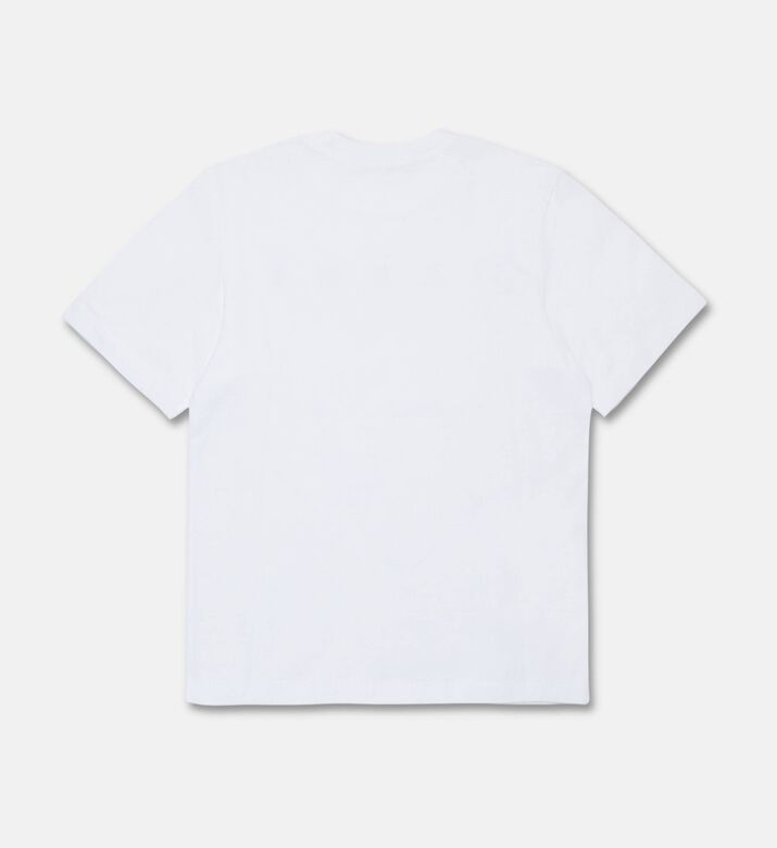 Marni Cotton Logo-print T-shirt, White, 8y, Packshot View