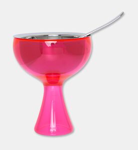 Alessi Big Love Bowl Spoon, Pink, Packshot View