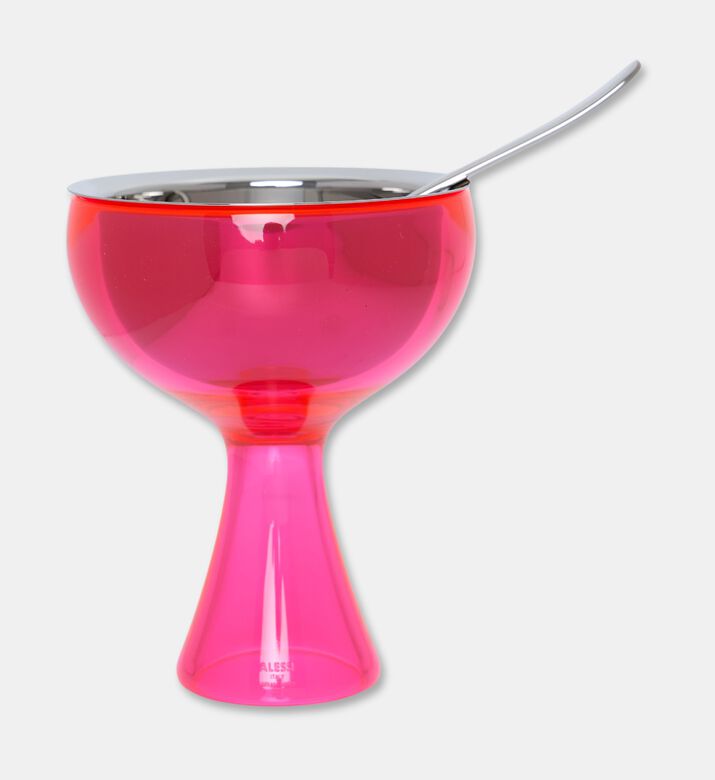 Alessi Big Love Bowl Spoon, Pink, Packshot View