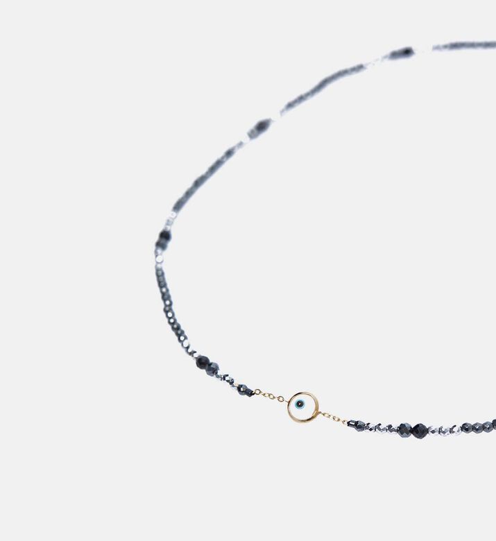 18k Gold Druzy Stone Pendant