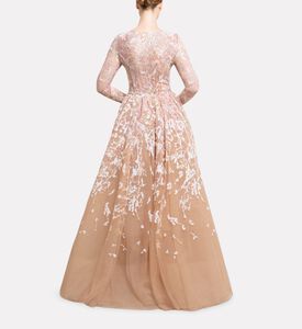 Michael Cinco Long Dress, Model View