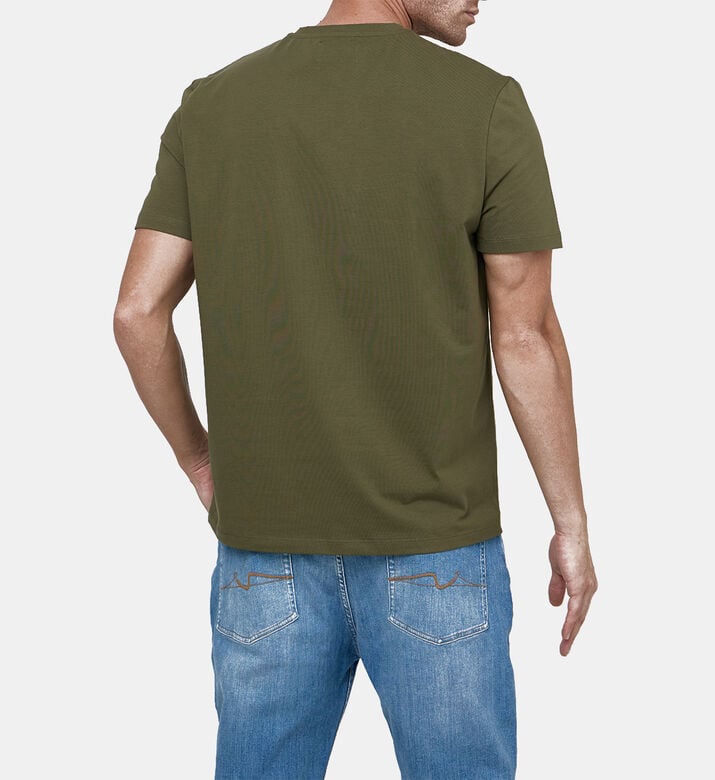 Cotton V-neck T-shirt Cotton V-neck T-shirt