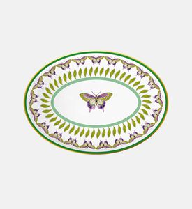 طبق أمازونيا بورسلين بيضاوي