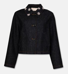 Marni Floral-embroidery Long-sleeve Jacket, Packshot View