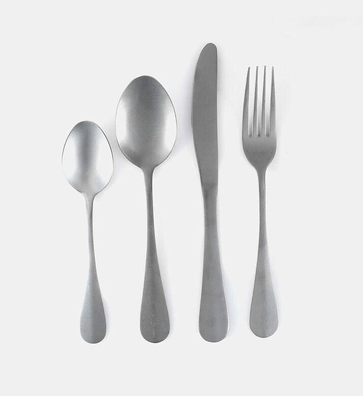 Home Deco and More Stonewashed 24 Piece Cutlery Set, Packshot View