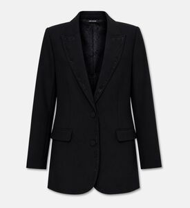 Zadig et Voltaire Viva Line Rhinestone-embellished Blazer, Packshot View