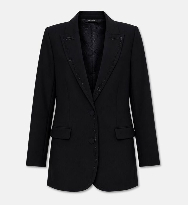 Zadig et Voltaire Viva Line Rhinestone-embellished Blazer, Packshot View