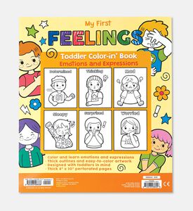 Ooly Color Book Toddler Feelings, Packshot View