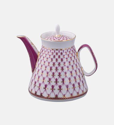 Youth Porcelain Printed Tea Pot