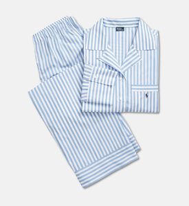 Polo by Ralph Lauren Stripe Pattern Button Closure Pajama Set, Packshot View
