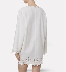 Isabel Marant Ruffled Tiered Mini Dress, Model View