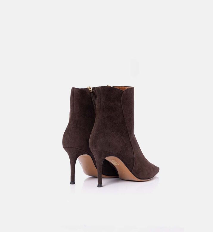 Roberto Festa Saki Suede Ankle Boots, Dark-brown, Eu-40, Packshot View