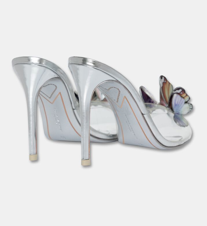 Sophia Webster Vanessa Pointed-toe Mules, Silver, Eu-39, Packshot View
