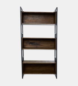 Home Deco and More Judy Pine Wood Half Shelf, Packshot View