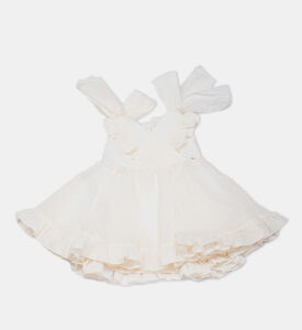 فستان مكشكش