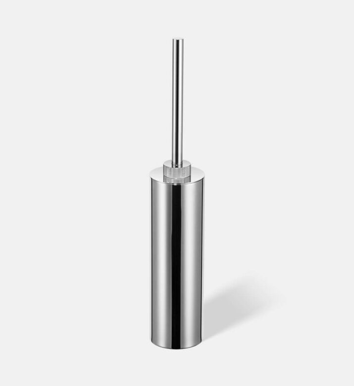 Chrome Toilet Brush Set