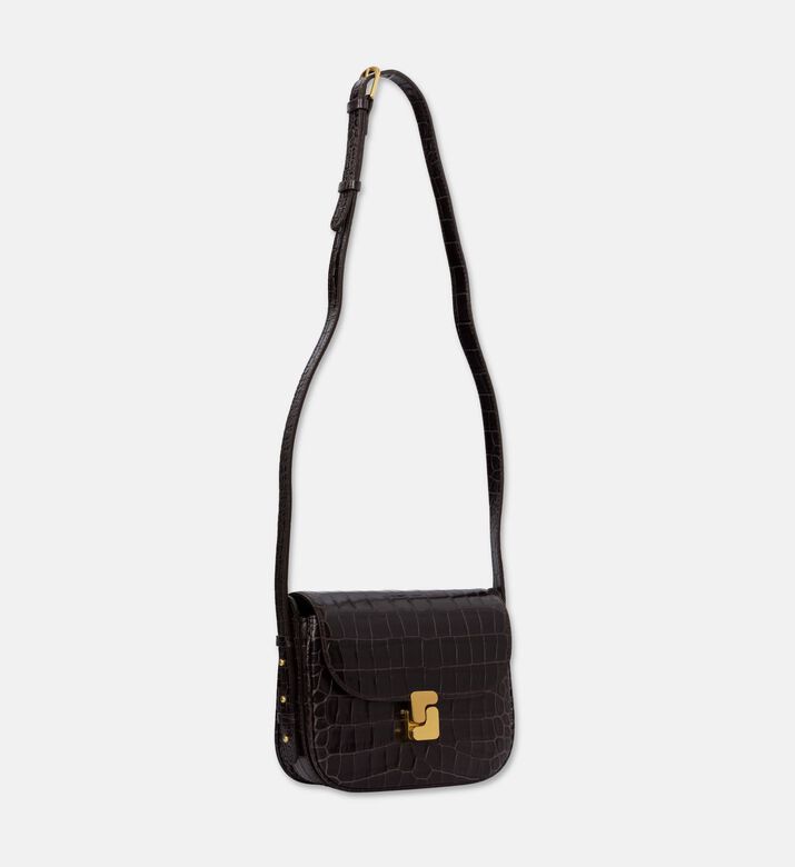 Soeur Bellissima Glazed Leather Mini Bag, Packshot View