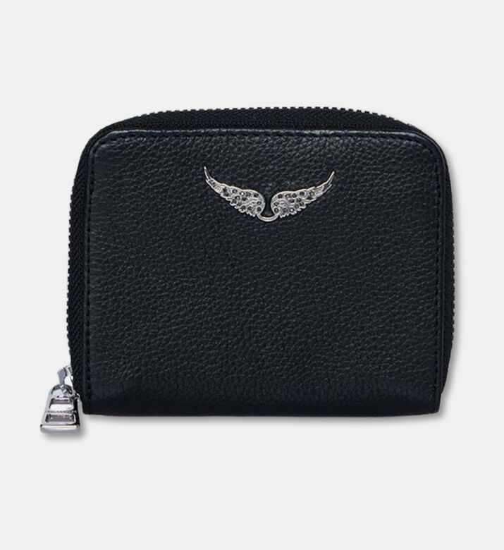 Zadig et Voltaire Mini Cow Leather Zv Coin Purse, Packshot View