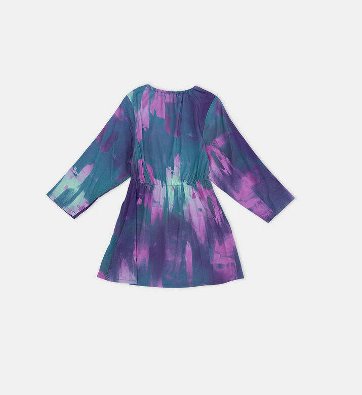 All-over Print Logo-patch Dress