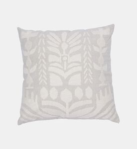 Home Deco and More Nalini Embroidered Throw Pillow 45x45 Cm, Packshot View