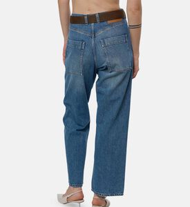 Plan C Regular-fit Denim Pants, Model View