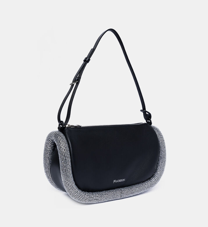 Bumper-15 Leather Crystal Shoulder Bag