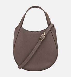 Longchamp Le Foulonne Top Handle Bag, Grey, Packshot View