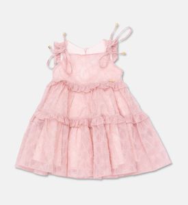 Poca and Poca Bow Shoulder Flared Dress, Packshot View