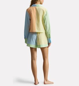Polo by Ralph Lauren Mixed Seersucker Shorts Set, Model View