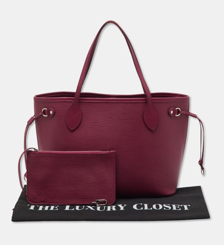 Louis Vuitton Preowned Louis Vuitton Epi Leather Neverfull Tote Bag, Packshot View
