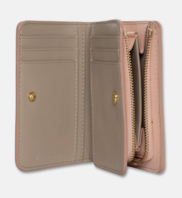 Marc Jacobs The Covered Marc Mini Compact Wallet, Pink, Packshot View